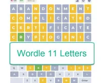 Play Wordle 11 Letters now!