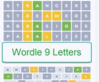 Play Wordle 9 Letters now!