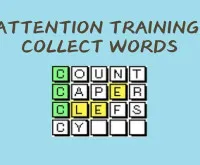 Play Attention Training: Collect Words now!
