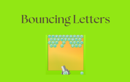 Bouncing Letters