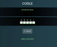 Play Codle now!