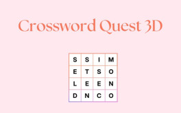 Crossword Quest 3D