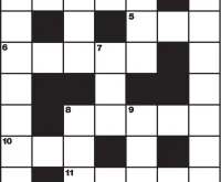 Play Cryptic Crossword now!