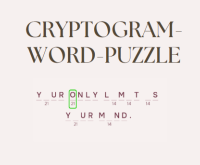 Play Cryptogram Word Puzzle now!