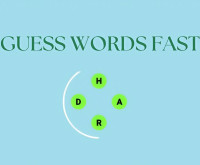 Play Guess Words Fast now!