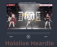 Play Hololive Heardle now!