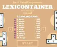 Play Lexicontainer now!