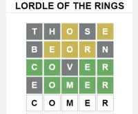Play Lordle Of The Rings now!
