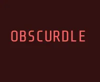 Play Obscurdle now!