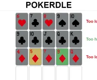 Play Pokerdle now!