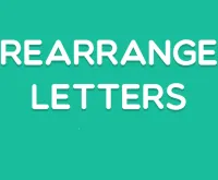 Play Rearrange Letters now!