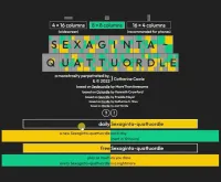 Play Sexaginta-quattuordle now!