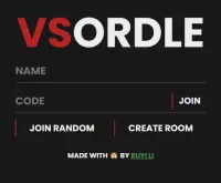 Play VSORDLE now!