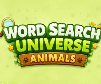 Word Search Universe Animals - free online game