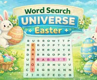 Word Search Universe Easter - free online game