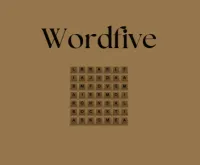 Play Wordfive now!