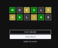 Play Wordlr Online now!