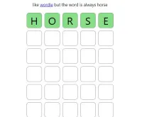 Play Horsle now!