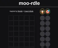 Play Moo-rdle now!