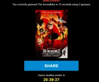 Play Posterdle now!