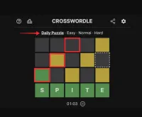 Play Crosswordle now!