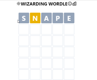 Play Wizarding Wordle now!