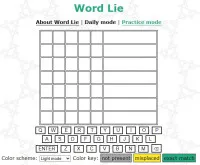 Play Word Lie now!
