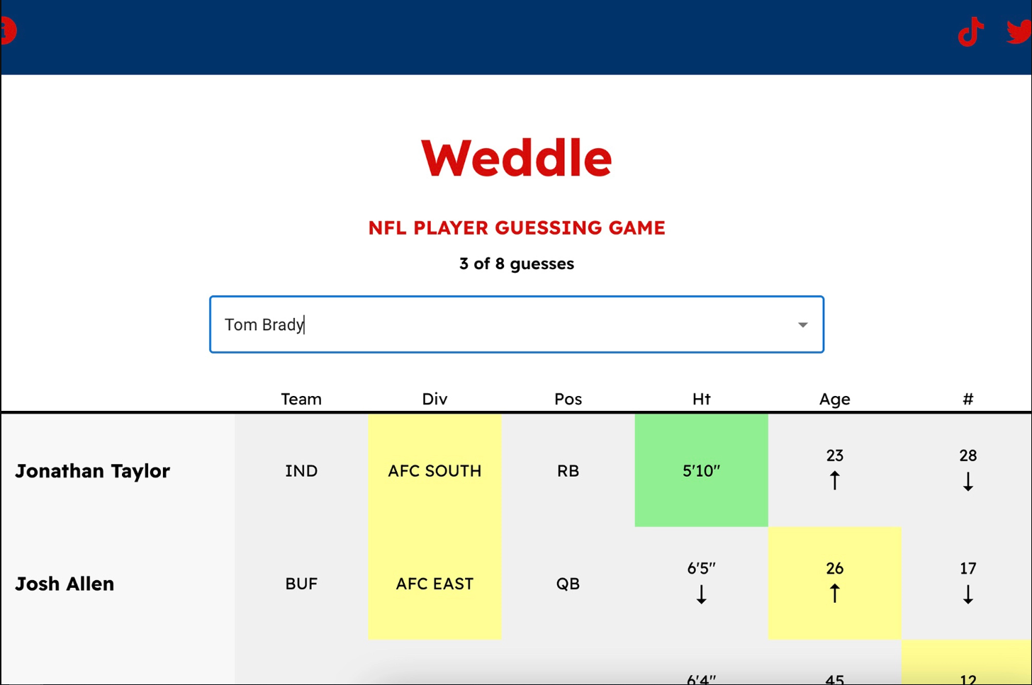 Weddle - Play Weddle On Foodle